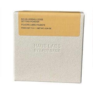 Haus Labs Bio-Blurring Loose Powder Golden 0.24oz 7g Sealed New in Box